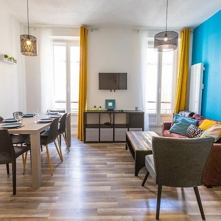 Appartement Bleu Caraibes T4 Proche Gare Et Vieux Port Marsilya Dış mekan fotoğraf