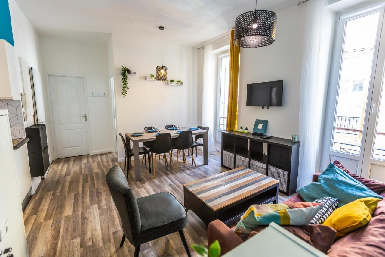 Appartement Bleu Caraibes T4 Proche Gare Et Vieux Port Marsilya Dış mekan fotoğraf